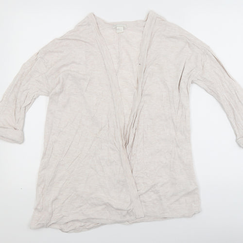 Basics Womens Ivory   Cardigan Jumper Size L