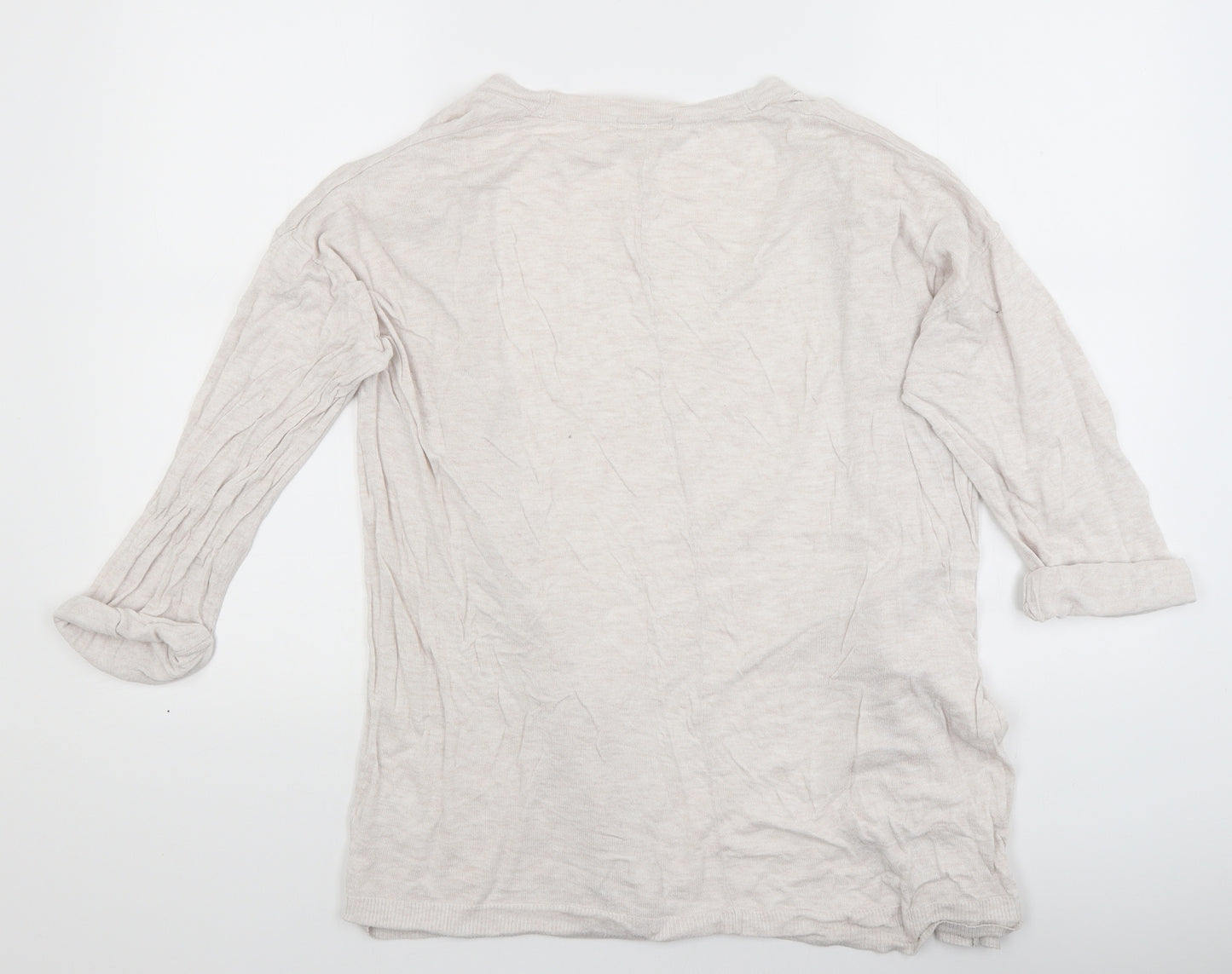 Basics Womens Ivory   Cardigan Jumper Size L