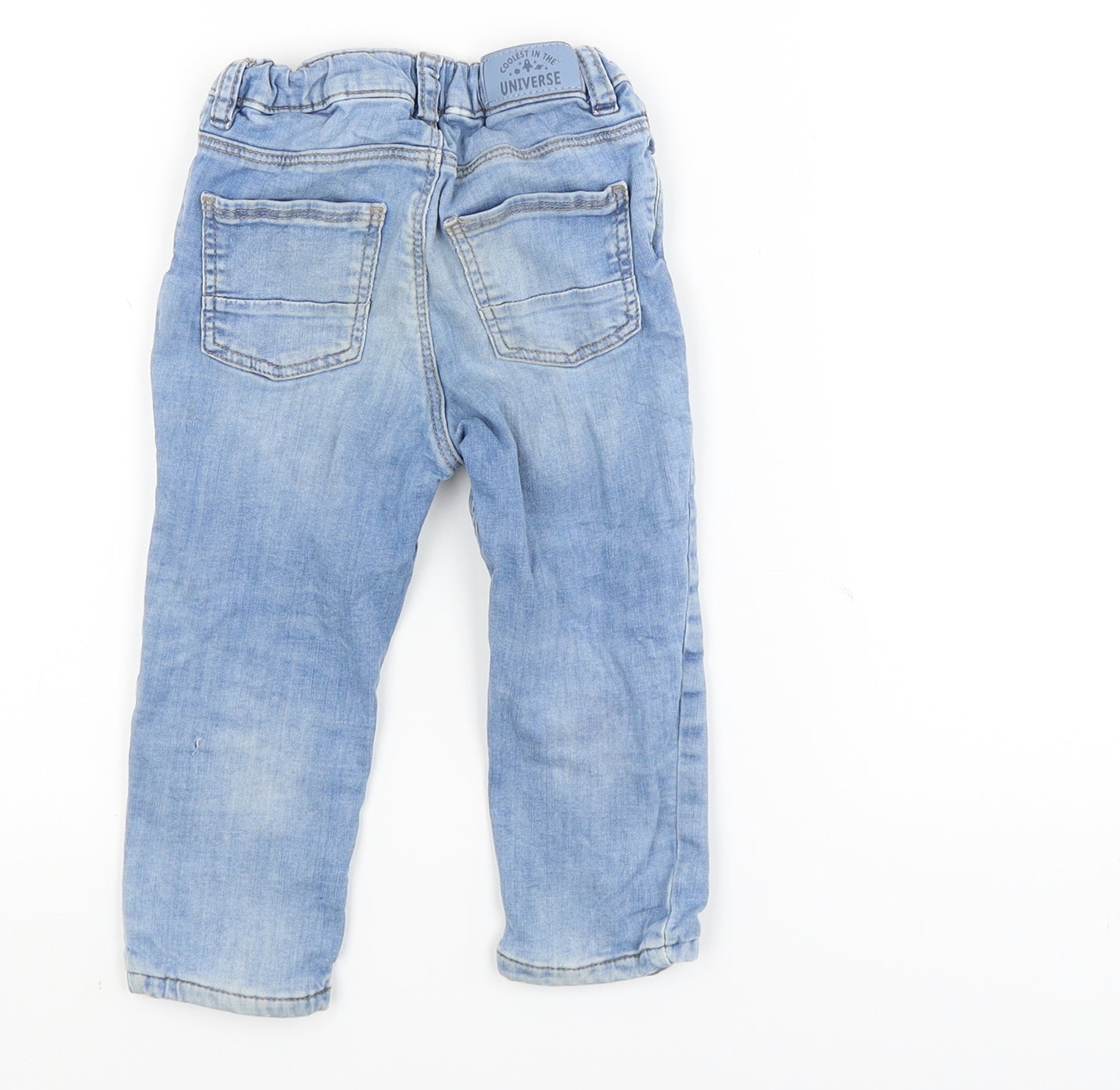 H&M Baby Blue   Capri Trousers Size 12-18 Months