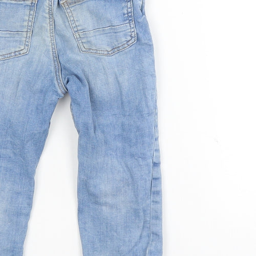 H&M Baby Blue   Capri Trousers Size 12-18 Months