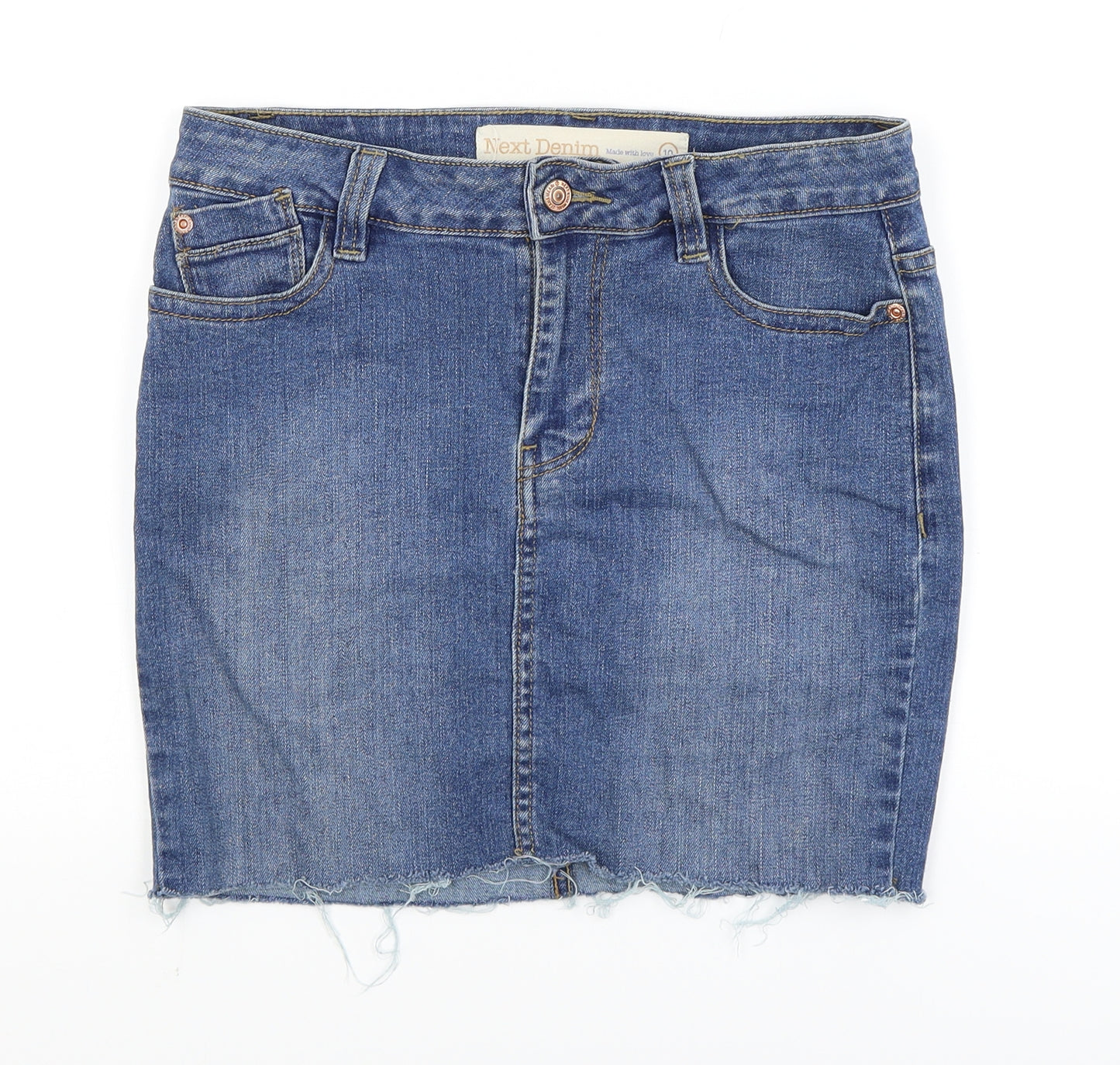NEXT Womens Blue   Mini Skirt Size 10