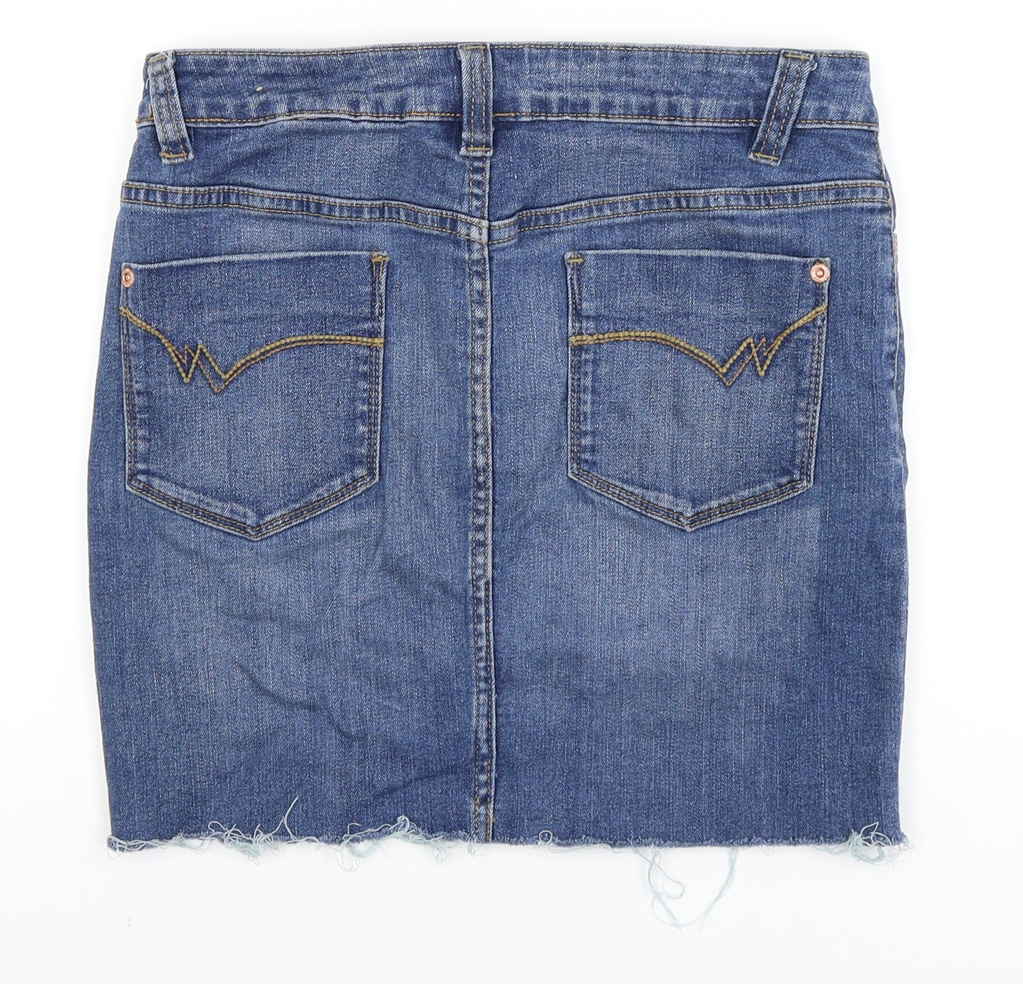 NEXT Womens Blue   Mini Skirt Size 10