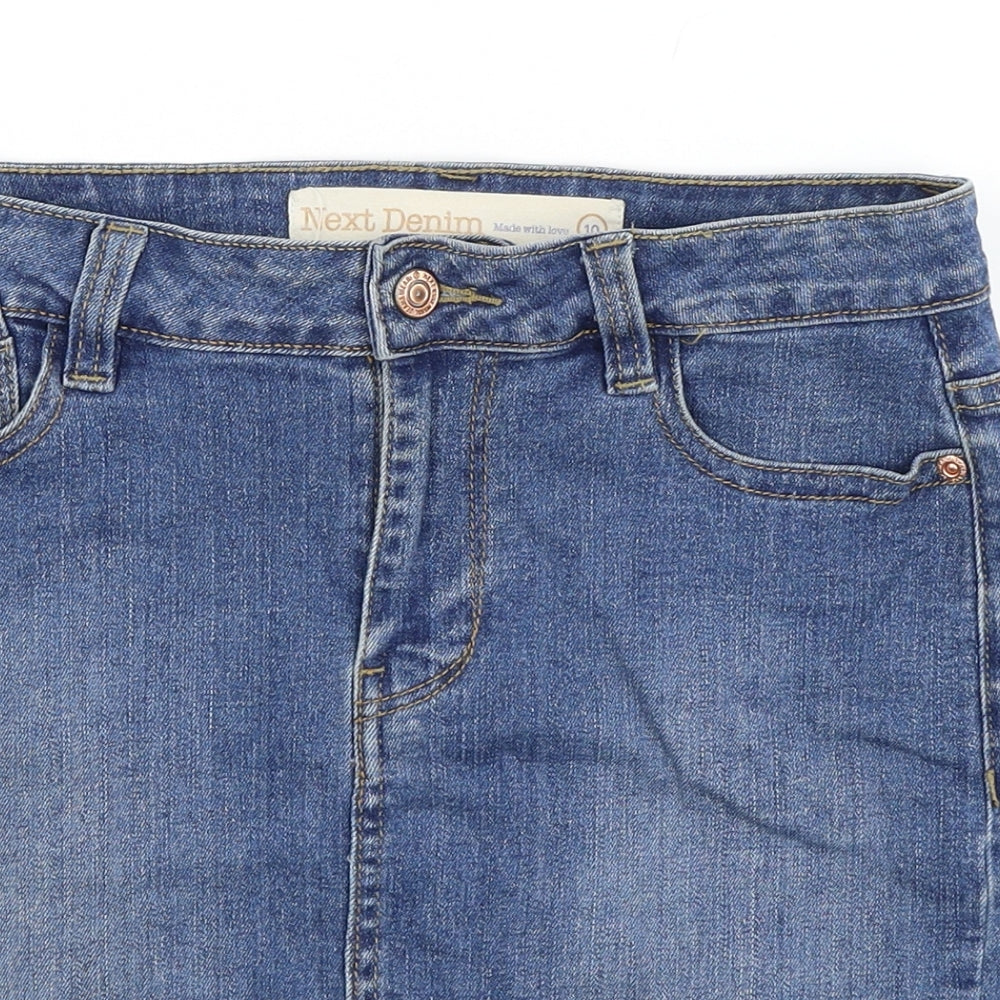 NEXT Womens Blue   Mini Skirt Size 10