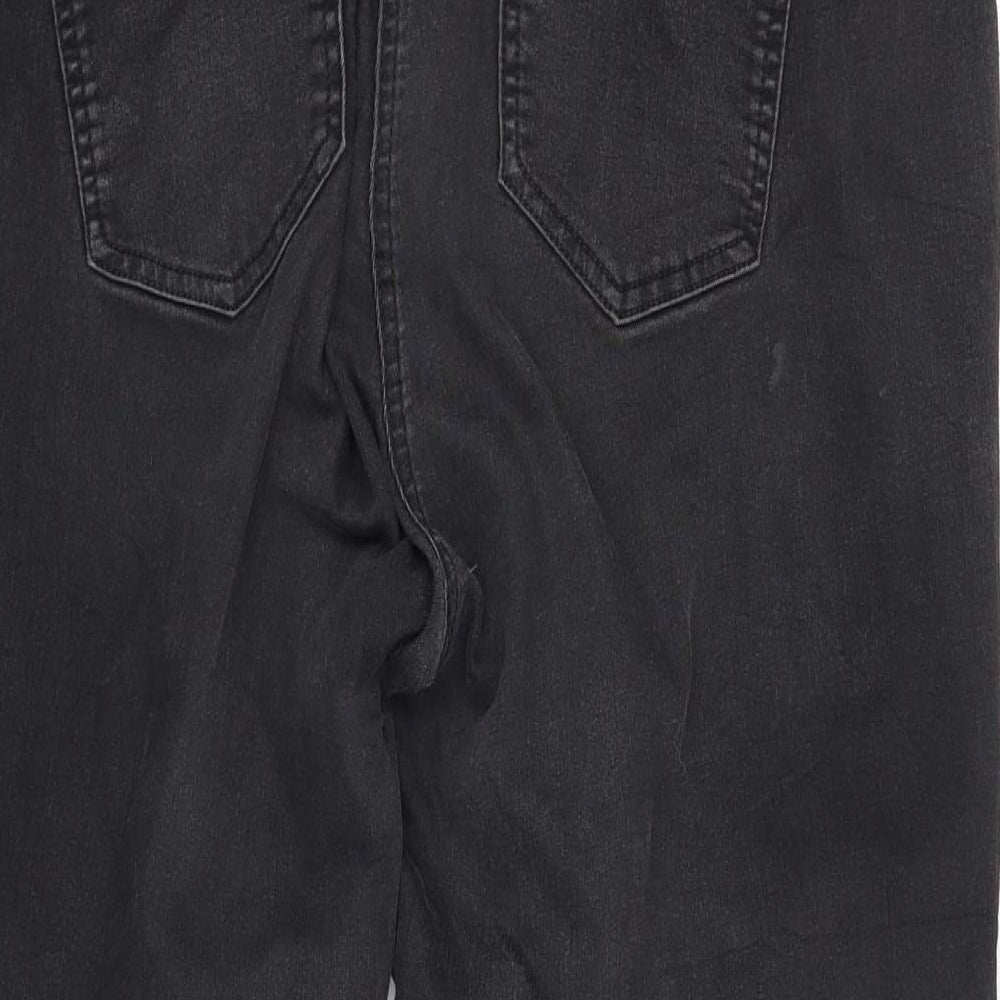 George Womens Black  Denim Cropped Jeans Size 24 L20.5 in