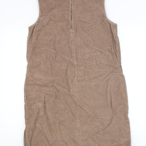 Roman Womens Brown  Corduroy A-Line  Size 12