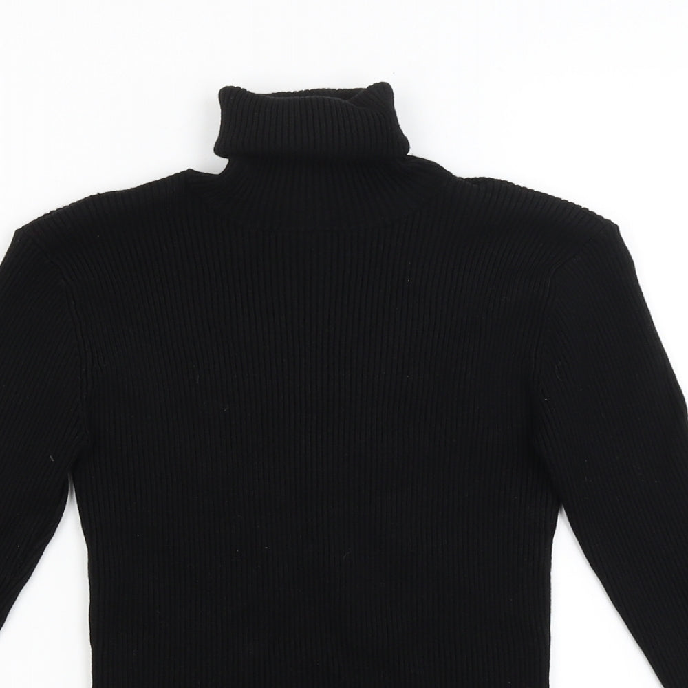 Dorothy Perkins Womens Black   Basic T-Shirt Size 8