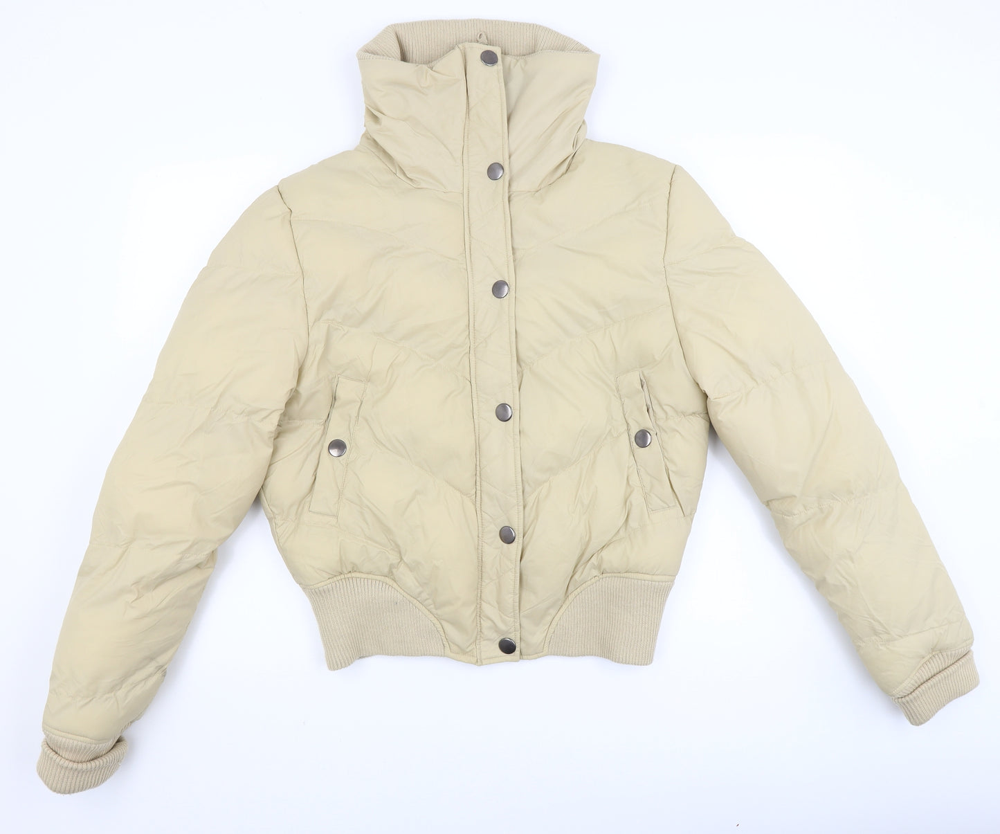 Denim Co Womens Beige   Parka Coat Size 18