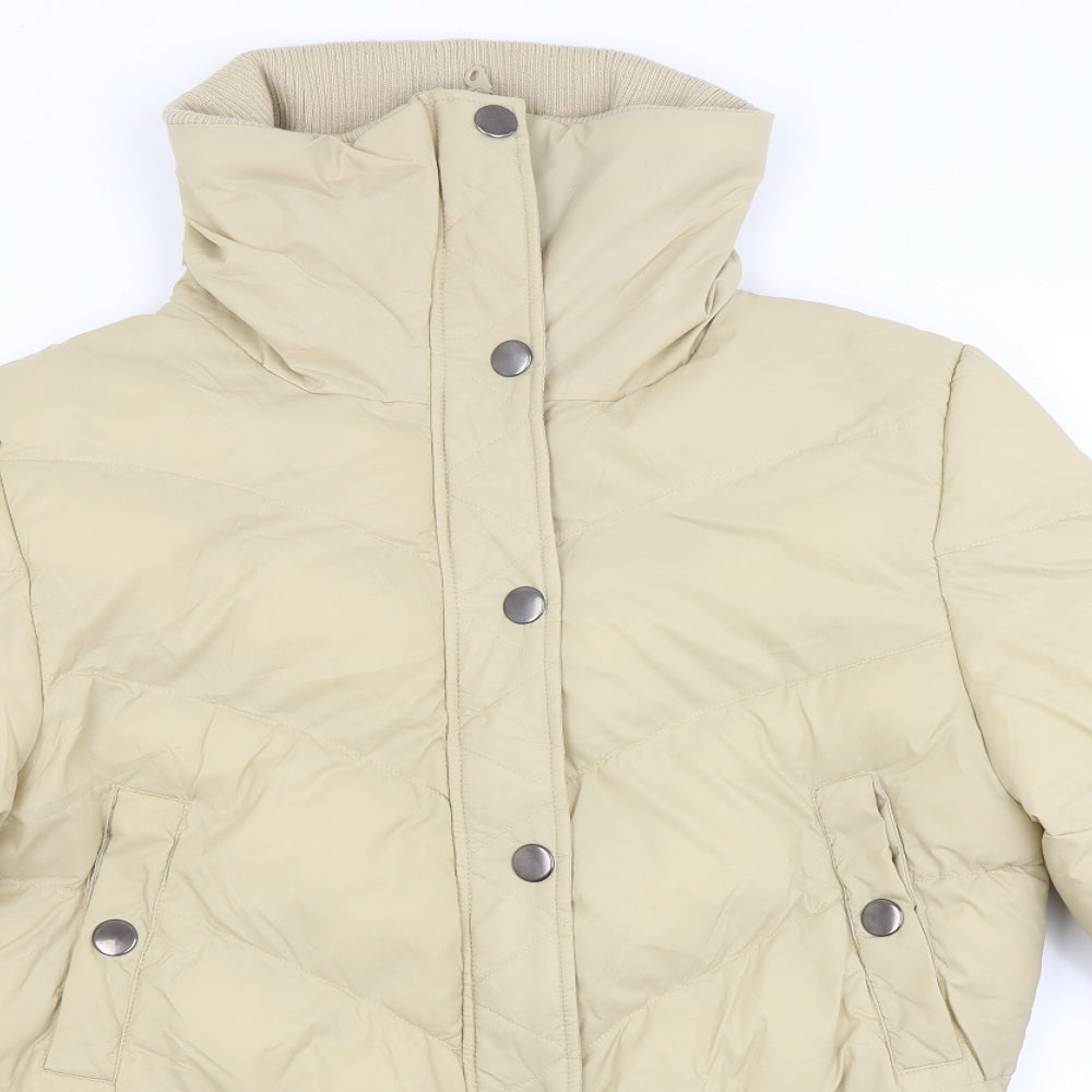 Denim Co Womens Beige   Parka Coat Size 18