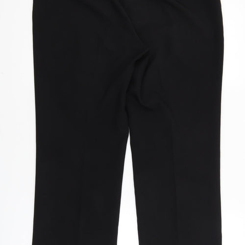 F&F Womens Black   Dress Pants Trousers Size 12 L28 in