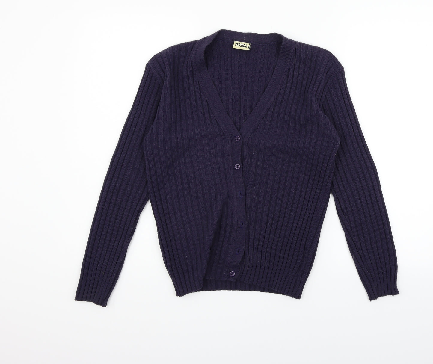 Yessica Womens Blue   Cardigan Jumper Size 14