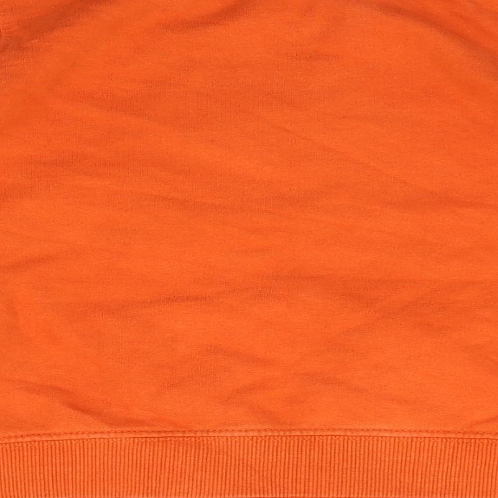 NEXT Boys Orange   Henley Jumper Size 5 Years  - Skeleton