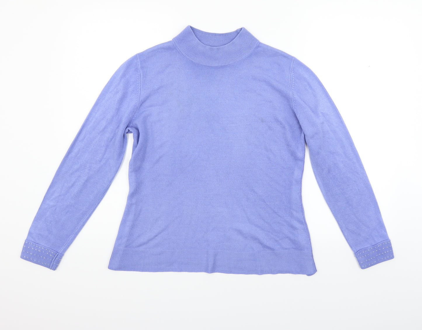 BHS Womens Blue   Pullover Jumper Size 10