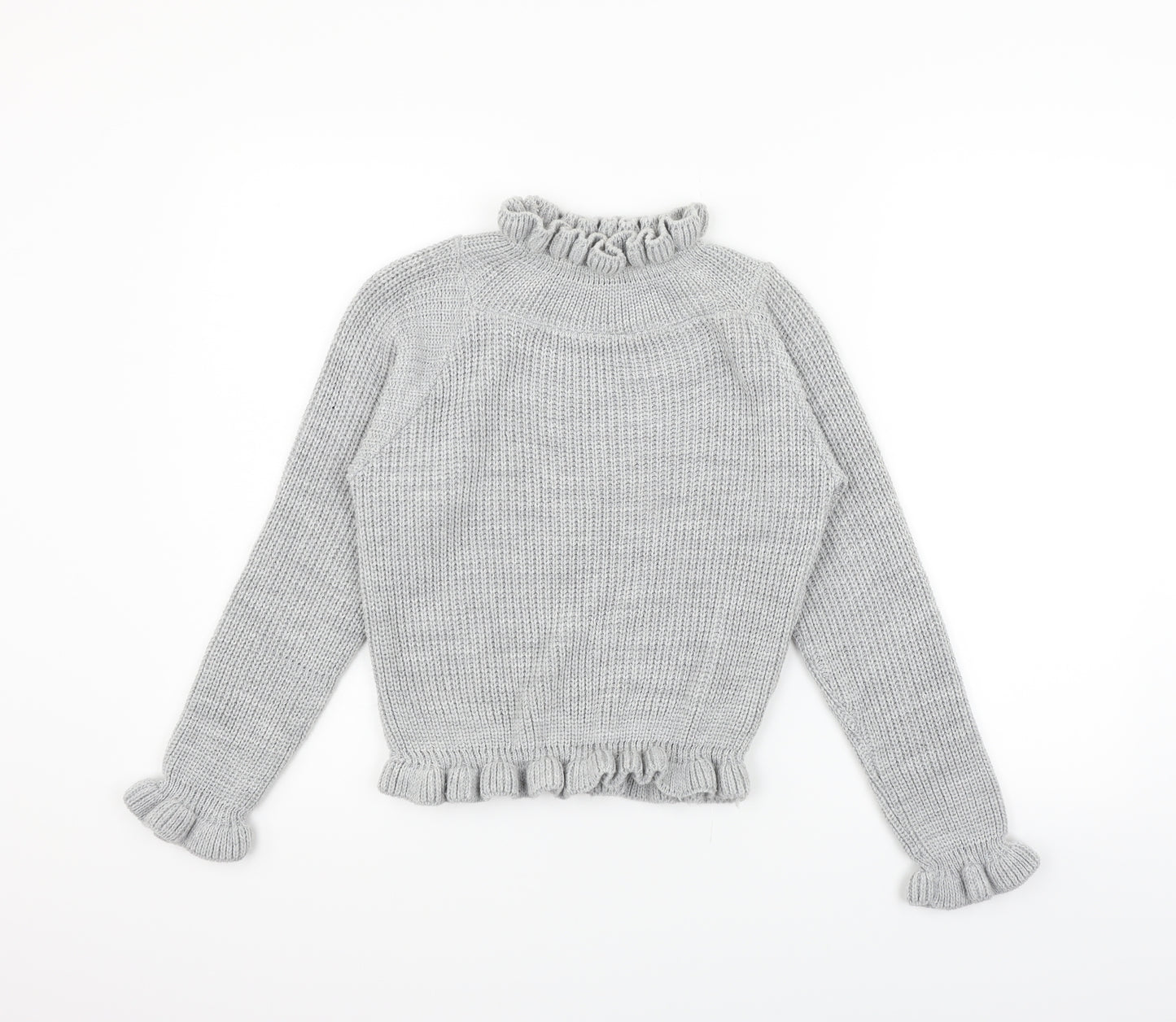 CAMERO ROSE Womens Grey   Pullover Jumper Size M