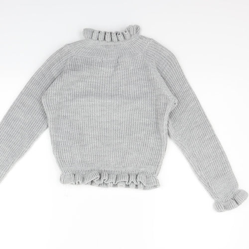 CAMERO ROSE Womens Grey   Pullover Jumper Size M