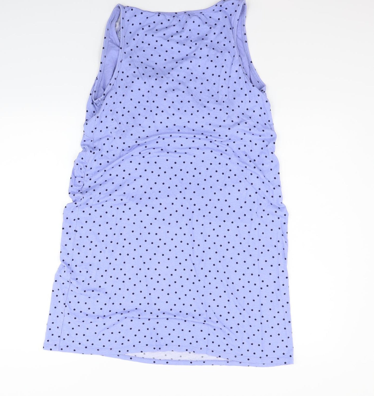 George Womens Blue Geometric  Top Dress Size 12