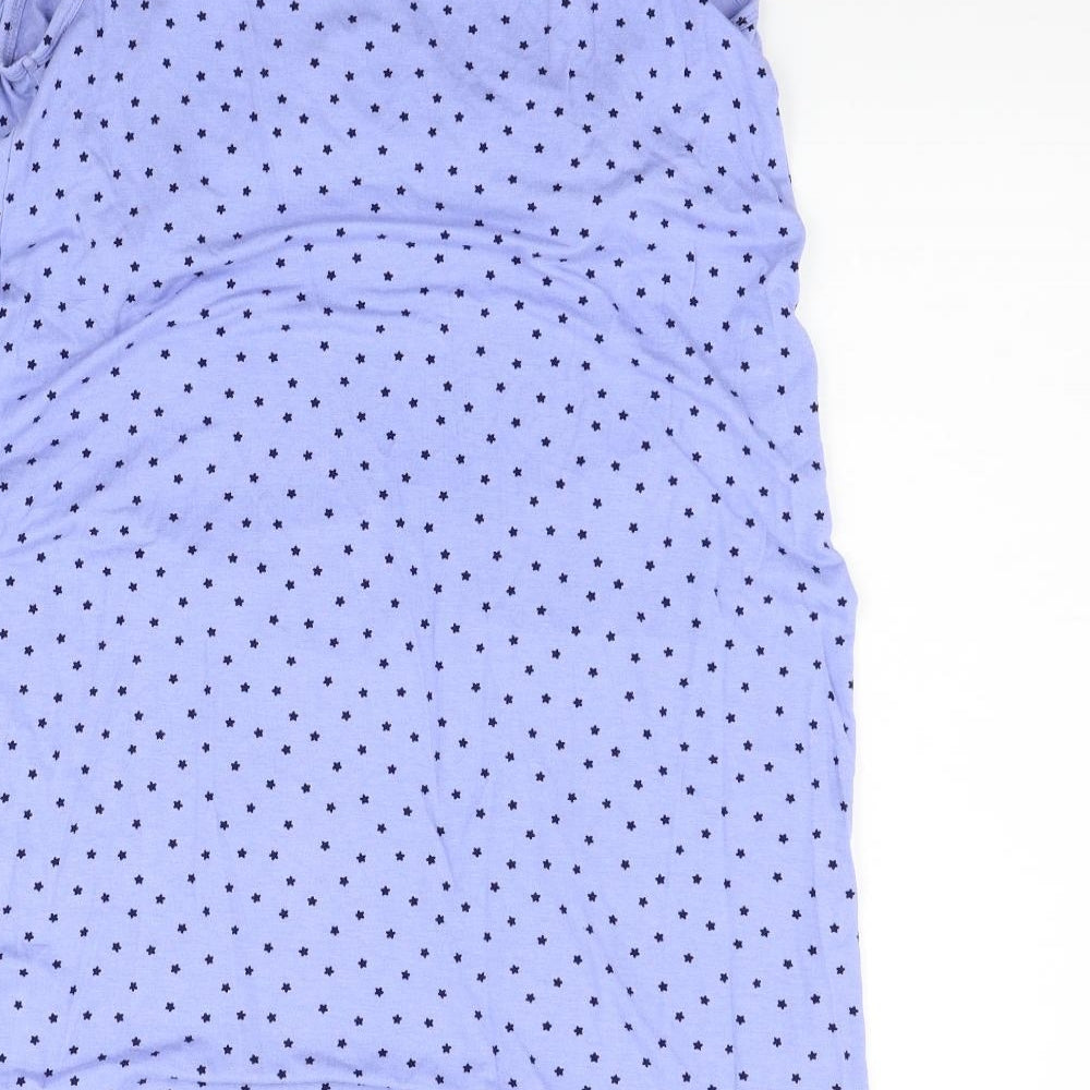 George Womens Blue Geometric  Top Dress Size 12