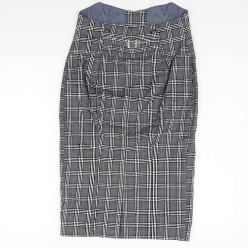 Topshop Womens Grey   Fit & Flare  Size 10