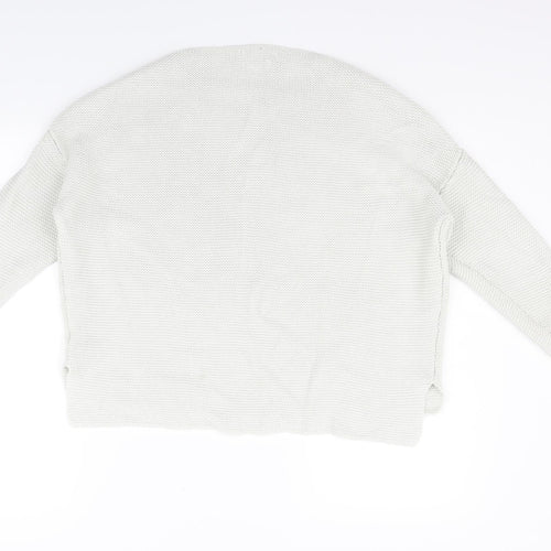 YAYAWOMEN Womens White   Pullover Jumper Size M