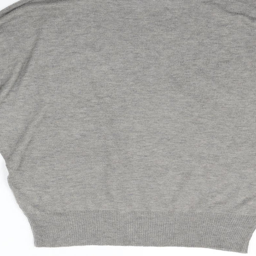 Cristina Womens Grey   Pullover Jumper Size L