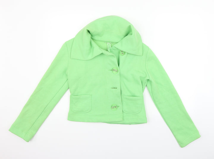 New Look Womens Green Cardigan Jumper Size 10