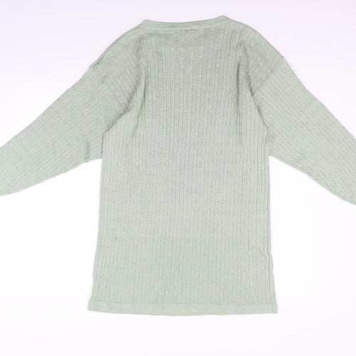 J Taylor Womens Green   Jumper Dress  Size M