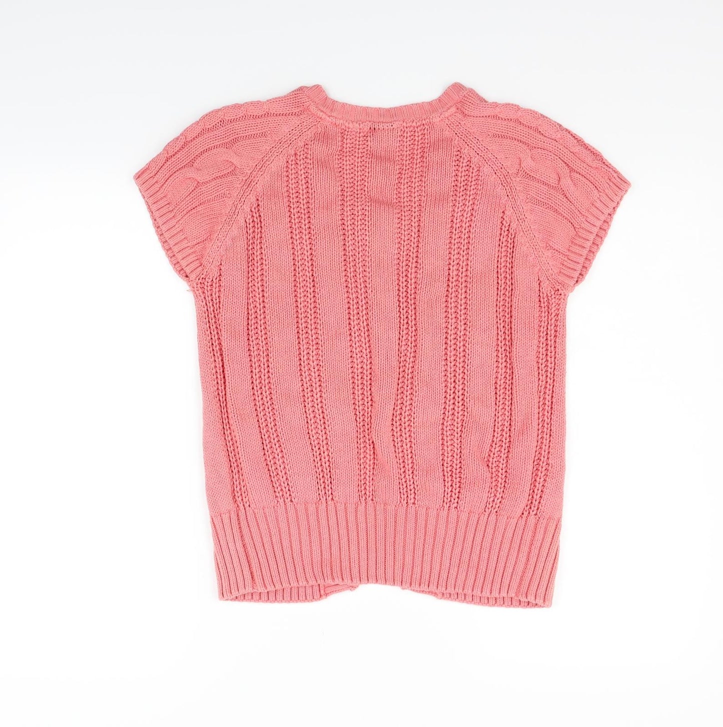 Emara Girls Pink   Cardigan Jumper Size 10 Years