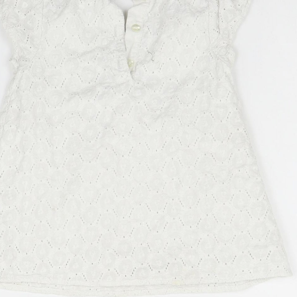 George Girls White   Fit & Flare  Size 12-18 Months
