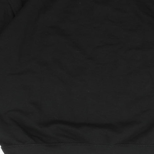 Uneek Mens Black   Pullover Jumper Size M
