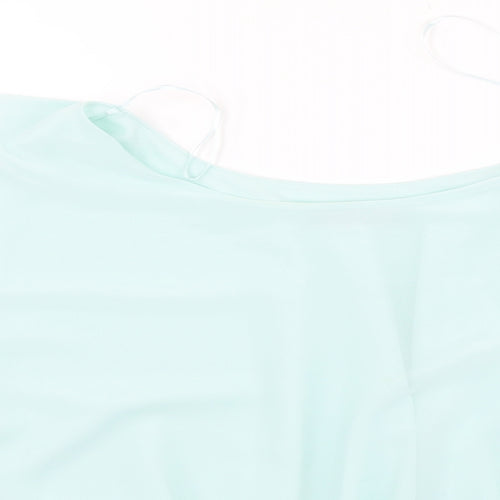 Select Womens Blue   Basic Blouse Size 10