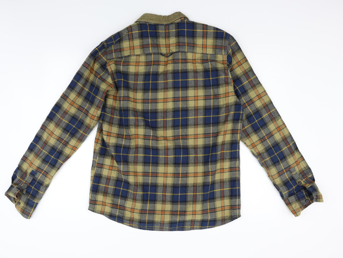 Rivington Mens Blue Check   Button-Up Size L