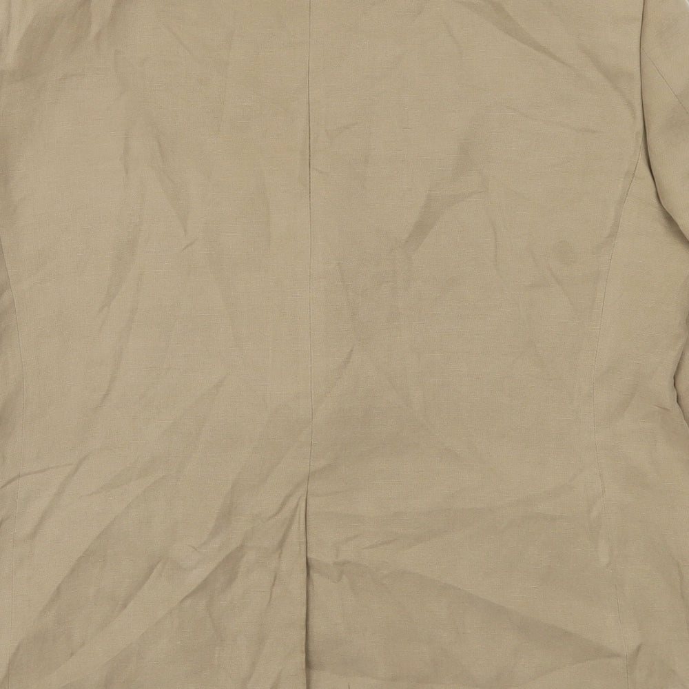 Marks and Spencer Mens Beige   Jacket Suit Size 42