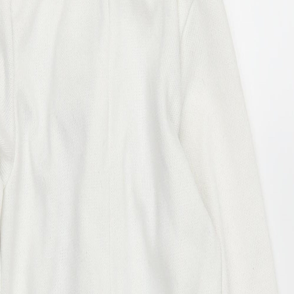 NEXT Girls White   Jumpsuit One-Piece Size 4 Years  - Rabbit