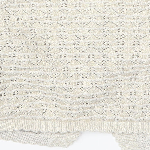 Mini Club Boys Beige   Cardigan Jumper Size 9-10 Years