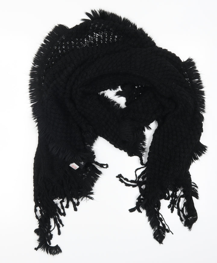 B You Womens Black    Scarf