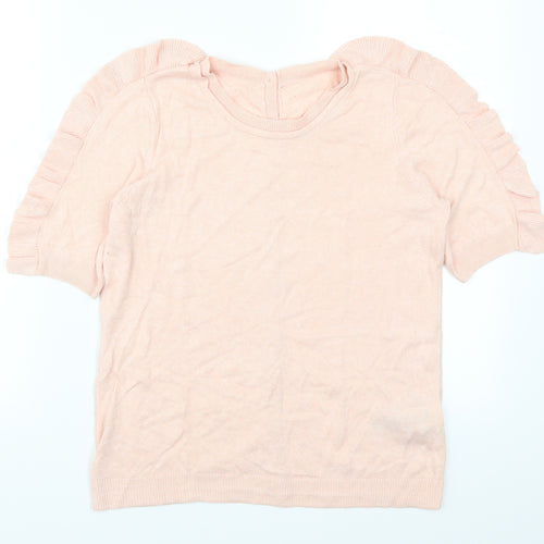 Marks and Spencer Womens Pink   Pullover Jumper Size 8