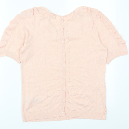 Marks and Spencer Womens Pink   Pullover Jumper Size 8