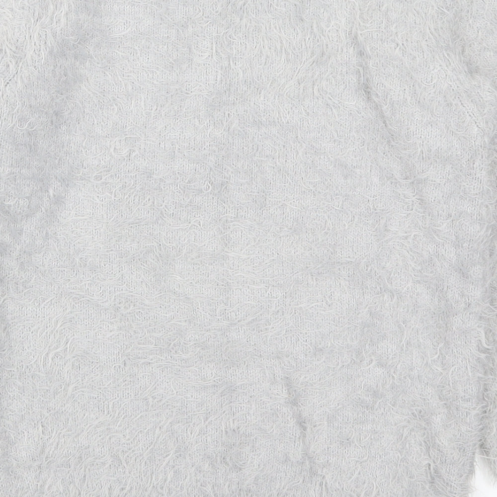 Primark Girls Grey   Pullover Jumper Size 11-12 Years  - Unicorn