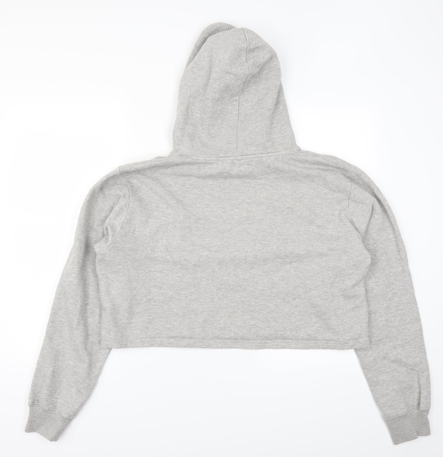 Boohoo Womens Grey   Pullover Hoodie Size 16