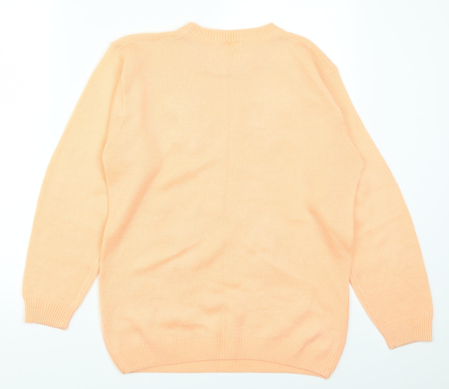 LC Womens Orange   Pullover Jumper Size 10