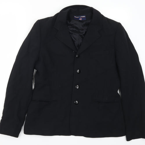 Ralph Lauren Womens Blue   Jacket Suit Jacket Size 10