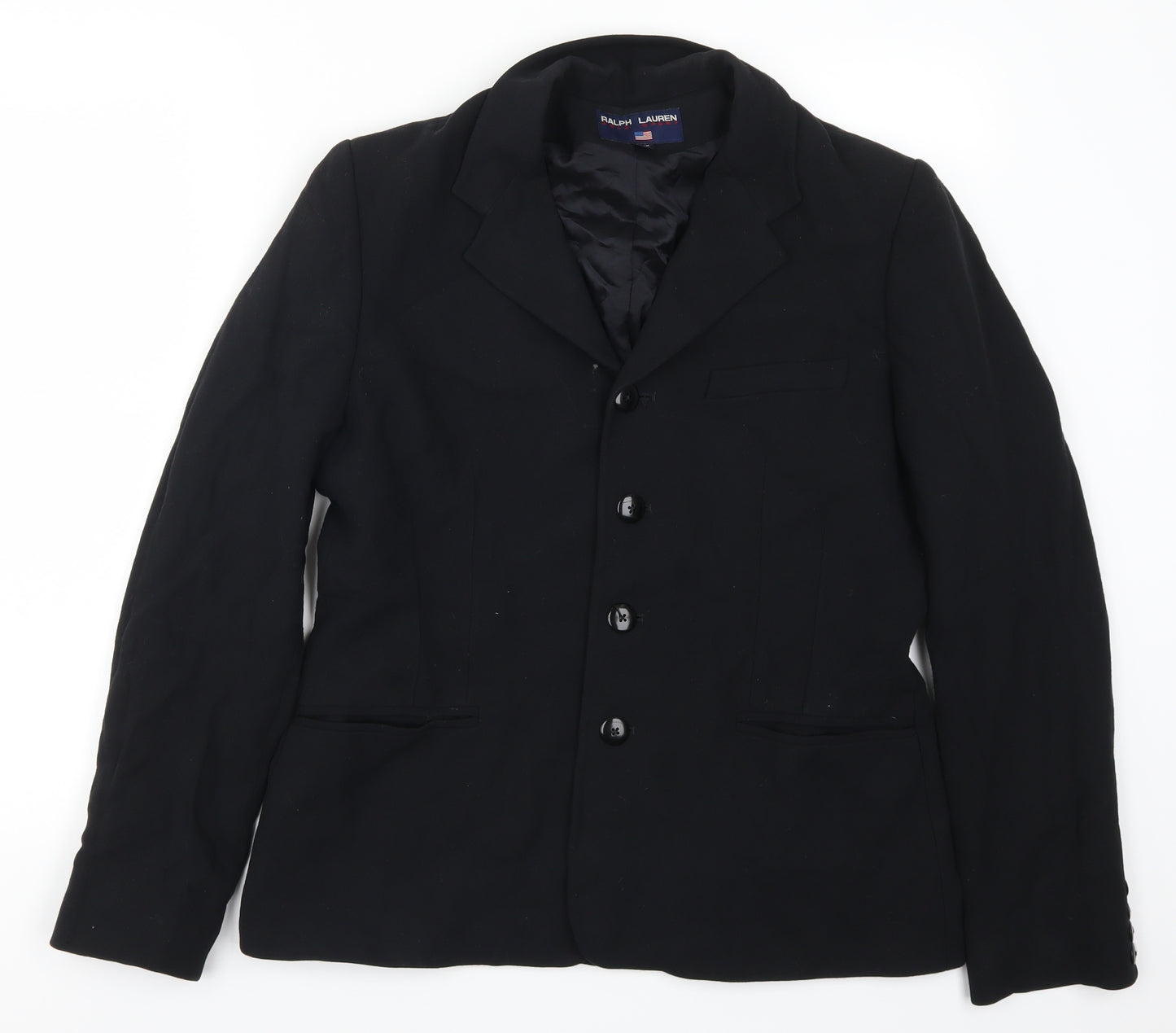 Ralph Lauren Womens Blue   Jacket Suit Jacket Size 10