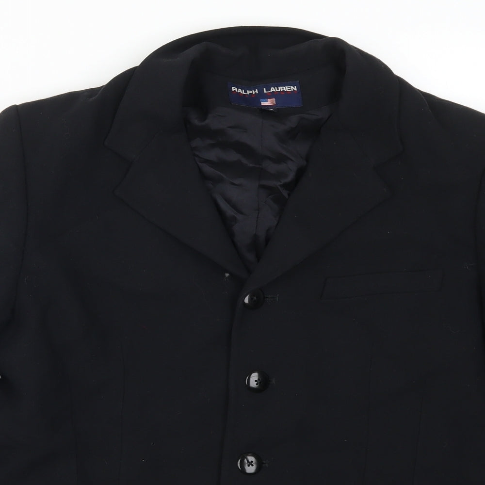 Ralph Lauren Womens Blue   Jacket Suit Jacket Size 10
