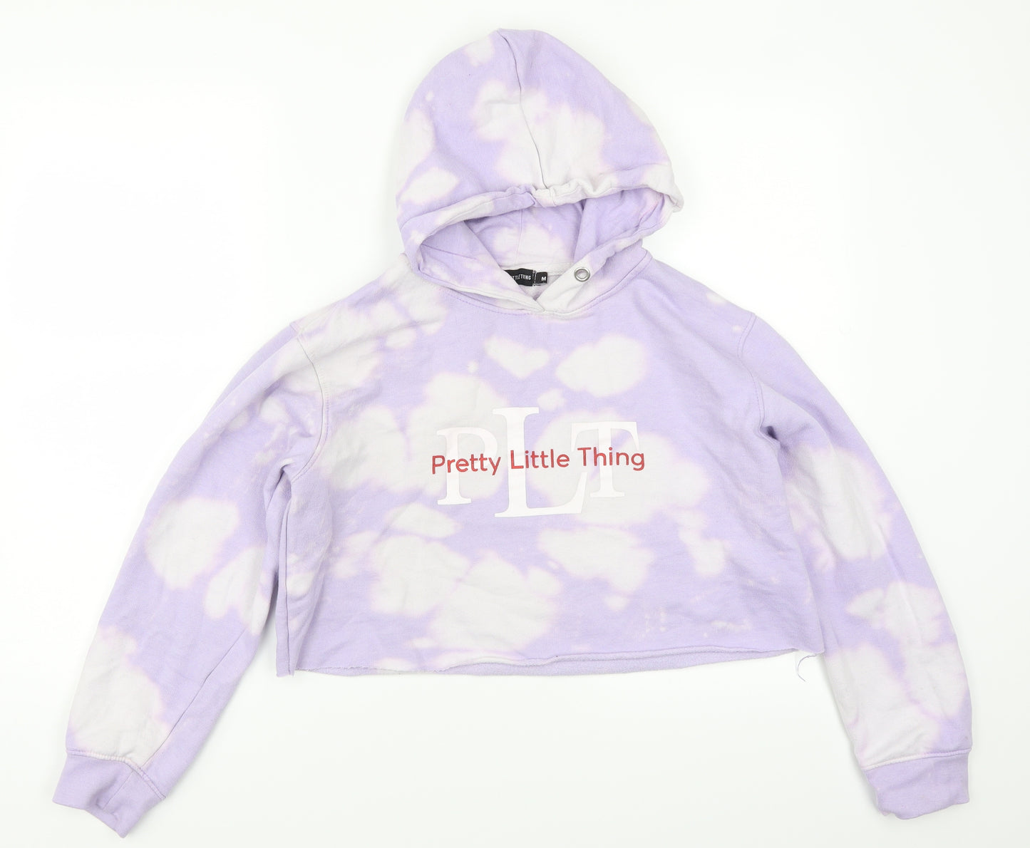 PRETTYLITTLETHING Womens Purple   Pullover Hoodie Size M
