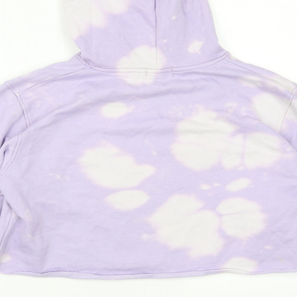 PRETTYLITTLETHING Womens Purple   Pullover Hoodie Size M