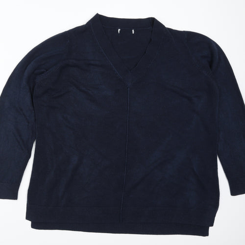 Matalan Womens Blue   Pullover Jumper Size 20