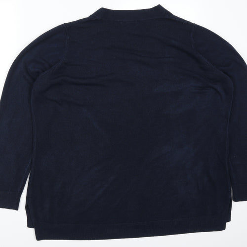 Matalan Womens Blue   Pullover Jumper Size 20