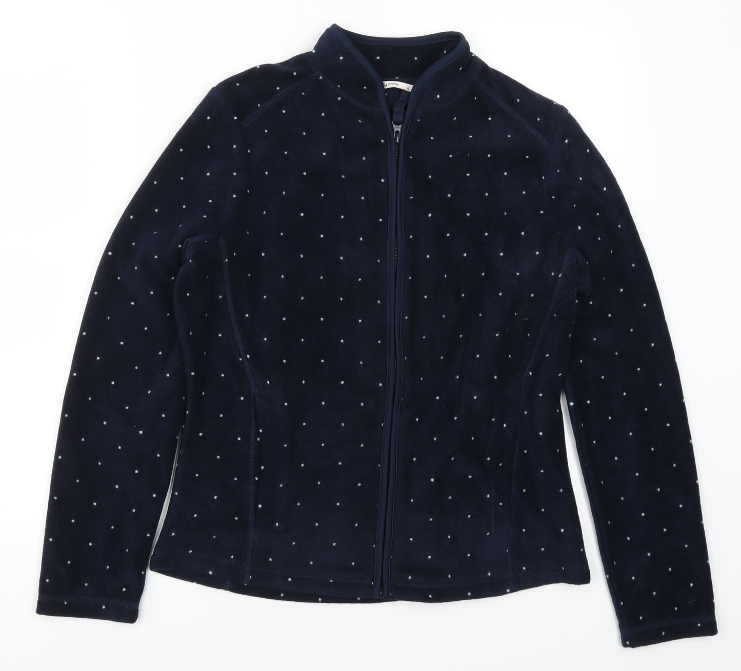 TU Womens Blue Polka Dot  Jacket  Size 10
