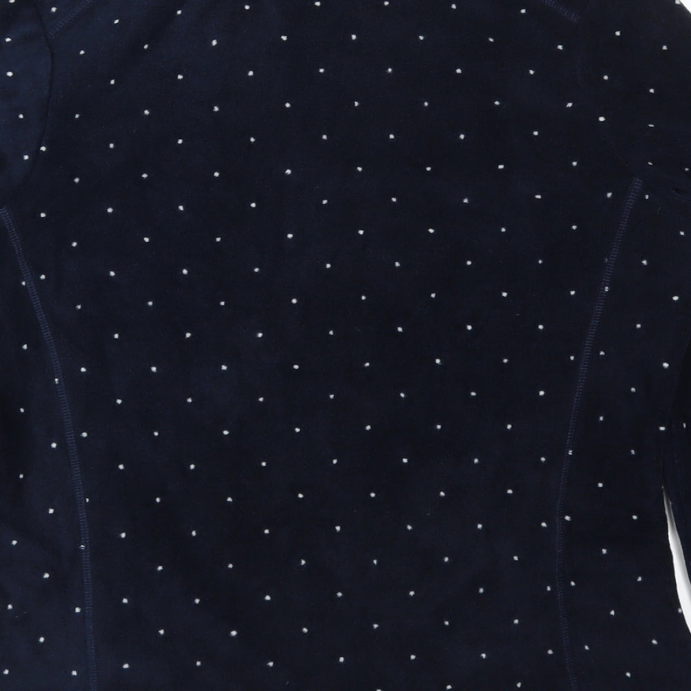 TU Womens Blue Polka Dot  Jacket  Size 10