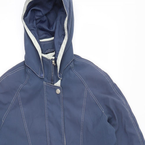 Berkertex Womens Blue   Jacket Coat Size 10