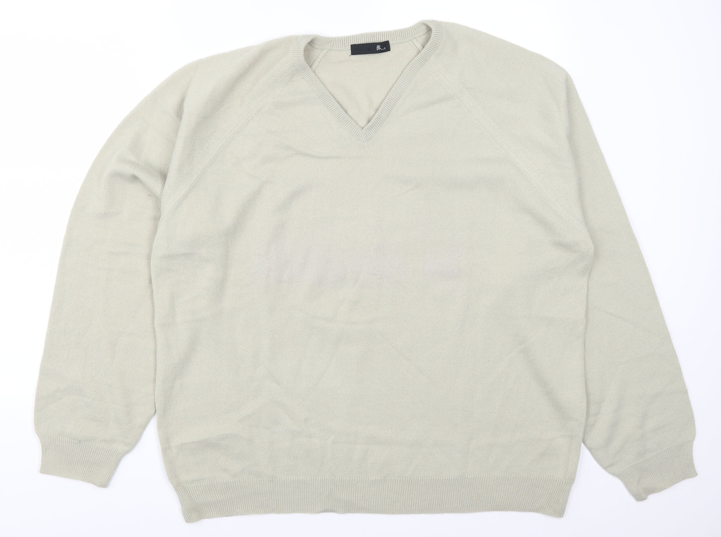 BHS Mens Green   Pullover Jumper Size XL